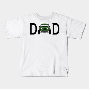 Jeep Dad Kids T-Shirt